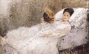 Berthe Morisot Portrait of Mrs Hubade oil painting artist
